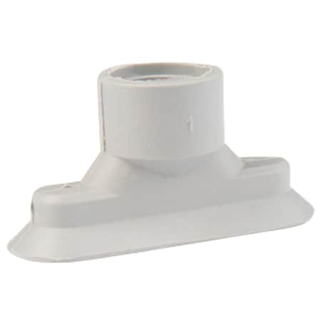 Fipa Oval vacuum cup 45x15 mm, NBR grey 132.45x15.020.1